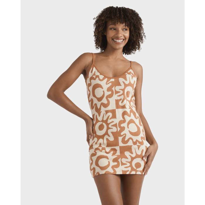 ビラボン Billabong 【 Womens Lost Waves Mini Dress Womens Sunburnt 】 レディース ドレス レディース