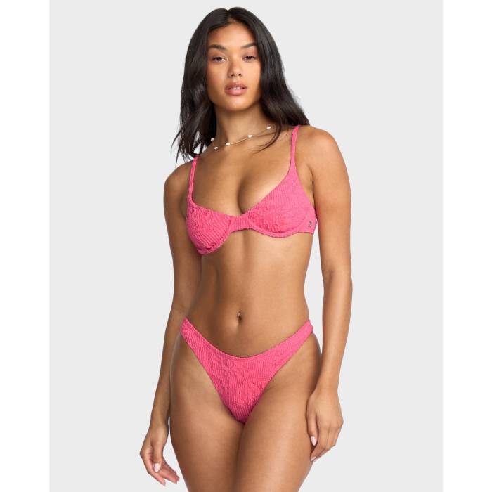 【★百貨店SALE★6/11真夜中2時迄】散らし広告ボン Billabong 【 Womens We\u0027re Wild Hike Bikini Bottom Womens Paradise Pink 】 レディース wild ワイルド ズボン ボトムス レディース エデンの園 pink さくら色