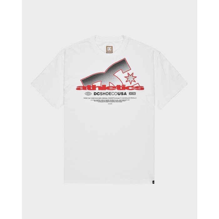 ディーシー シューズ Dc Shoes 【 Mens Slathetic T-Shirt Mens White 】 メンズ Tシャツ メンズ 白色 ホワイト