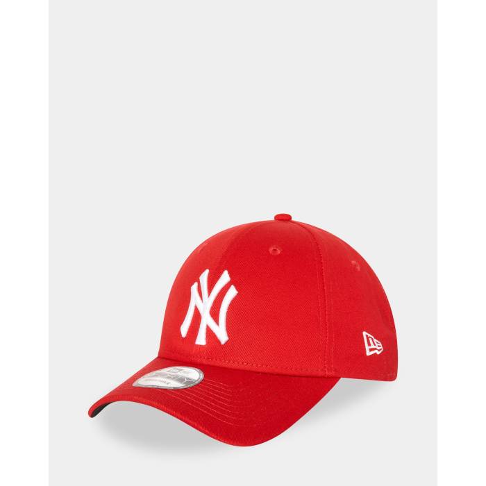 【★百貨店SALE★6/11真夜中2時迄】Newera 【 9Forty New York Yankees Cap Mens Scarlett White 】 ヤンキース 旗がしら かぶり笠 メンズ 白いこと 白いこと