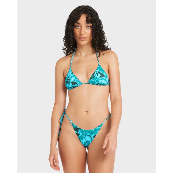 【★百貨店SALE★6/11十二時2時迄】ルーカ Rvca 【 Womens Deep Waters Triangle Bikini Top Womens Maliblue 】 レディース ディープ レディース