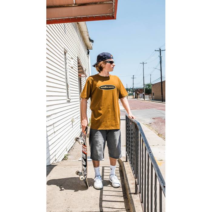 【★百貨店SALE★6/11十二時2時迄】ボルコム Volcom 【 Mens Quone 2.0 T-Shirt Mens Dark Earth 】 メンズ プルオーバー メンズ