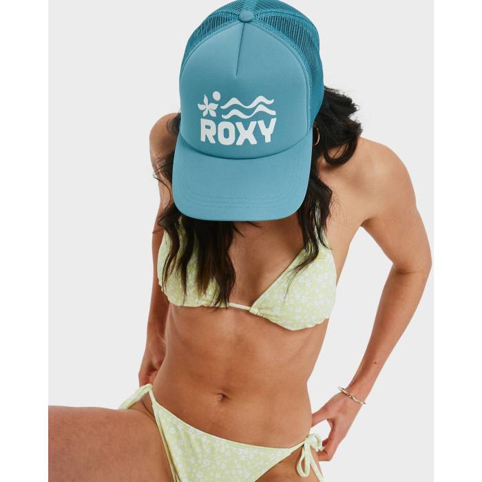 【★百貨店SALE★6/11夜夜中2時迄】ロキシー Roxy 【 Womens Meet The Queen Cap Womens Coastal Shade 】 レディース 旗がしら かぶり笠 レディース