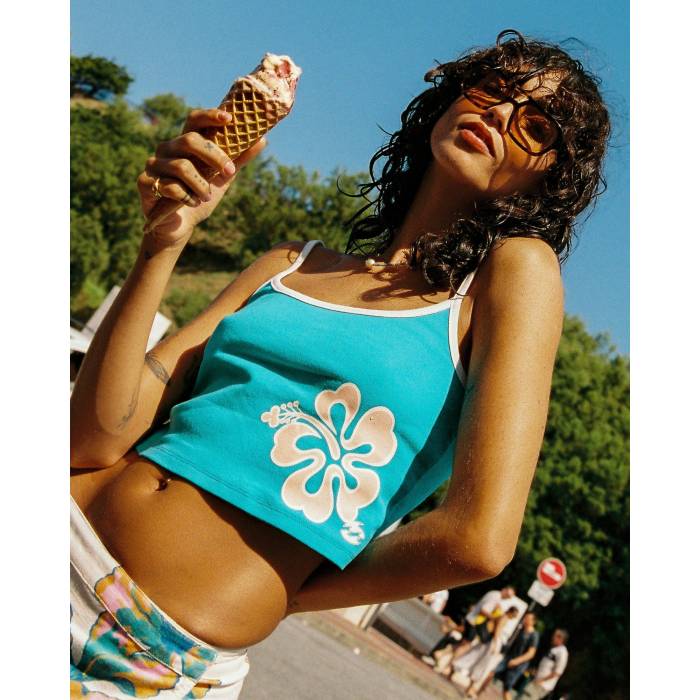 【★百貨店SALE★6/11十二時2時迄】散らし広告ボン Billabong 【 Womens Bong Together Tank Top Womens Marine Green 】 レディース 貯蔵タンクいの一番 レディース green 緑・緑であること