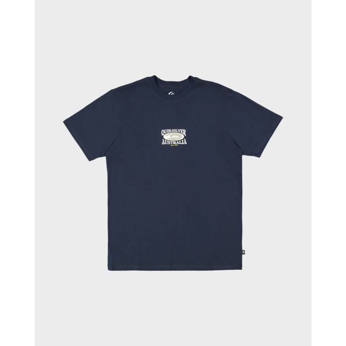 クイックシルバー Quiksilver 【 Mens Bowlo T-Shirt Mens Dark Navy 】 メンズ Tシャツ メンズ 紺色 ネイビー