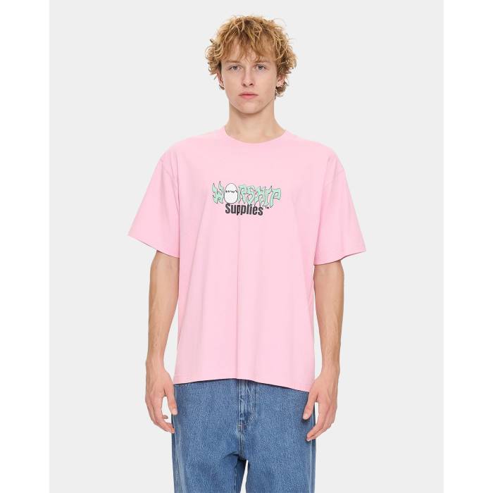 Worship 【 Mens Scrambled T-Shirt Mens Flamingo 】 メンズ Tシャツ メンズ