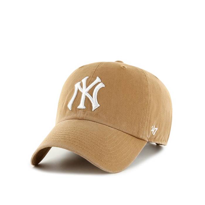 フォーティーセブンブランド 47 Brand 【 47Brand New York Yankees Caramel Clean Up Strapback Hat Men Beige 】 ヤンキース メンズ ベージュ