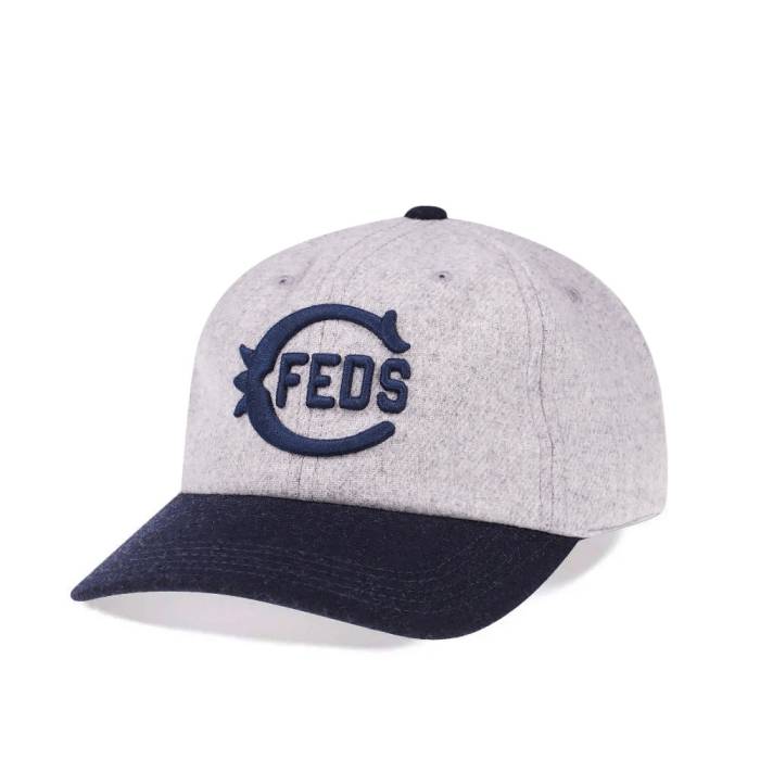 アメリカンニードル American Needle 【 Chicago Federals Gray Wool Strapback Hat Men Gray 】 シカゴ gray 灰色・グレー・グレイ メンズ gray 灰色・グレー・グレイ|スニケス