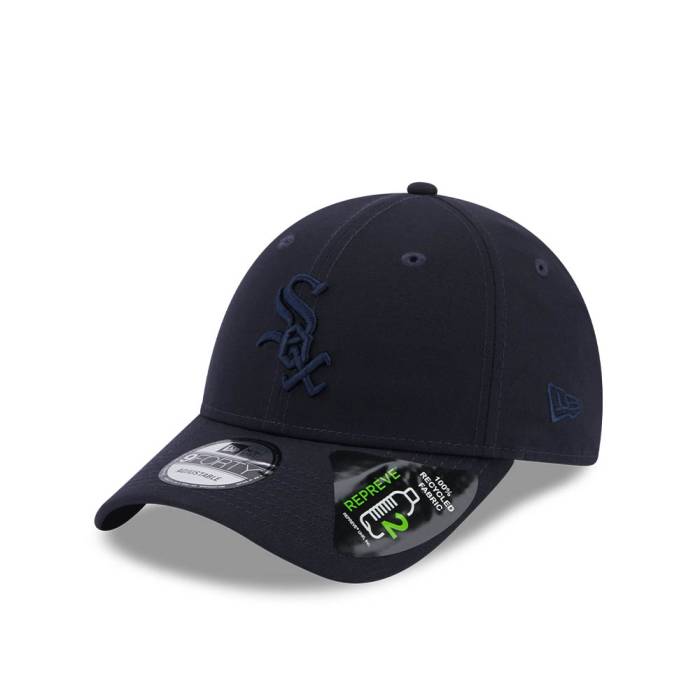 ニューエラ New Era 【 Chicago White Sox Repreve Navy 9Forty Strapback Hat Men Navy 】 シカゴ 白色 ホワイト 紺色 ネイビー メンズ 紺色 ネイビー