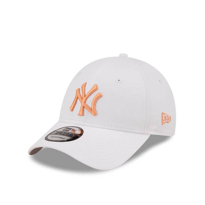 ニューエラ New Era 【 New York Yankees League Essential White 9Forty Strapback Hat Men White 】 ヤンキース 白色 ホワイト メンズ 白色 ホワイト