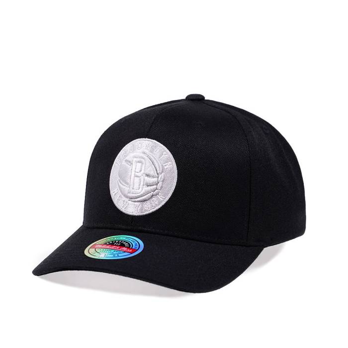 ミッチェルアンドネス Mitchell &Amp; Ness 【 Brooklyn Nets Duotone Red Line Flex Snapback Hat Men Black 】 ブルックリン ネッツ Red 赤・レッド Snapback スナップバック バッグ メンズ 黒色 ブラック|スニケス