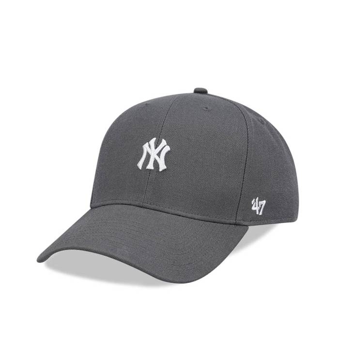 フォーティーセブンブランド 47 Brand 【 47Brand New York Yankees Charcoal Base Runner Mvp Snapback Hat Men Gray 】 ヤンキース チャコール Snapback スナップバック バッグ メンズ gray 灰色・グレー・グレイ|スニケス