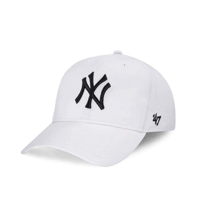 フォーティーセブンブランド 47 Brand 【 47Brand New York Yankees White Raised Basic Mvp Snapback Hat Men White 】 ヤンキース 白色 ホワイト Snapback スナップバック バッグ メンズ 白色 ホワイト