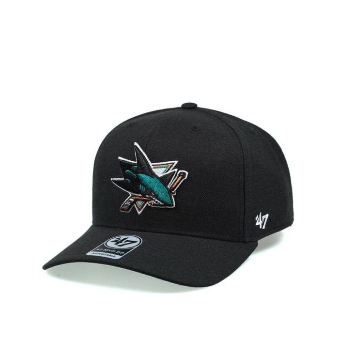 フォーティーセブンブランド 47 Brand 【 47Brand San Jose Sharks Cold Zone Classic Dp Snapback Hat Men Black 】 シャークス zone ゾーン クラシック Snapback スナップバック バッグ メンズ 黒色 ブラック｜スニケス