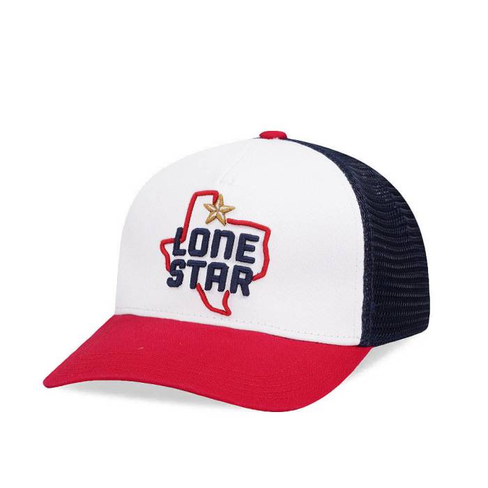 アメリカンニードル American Needle 【 Lone Star State Valin Trucker Snapback Hat Men Multicolored 】 State スケートボード トラッカー Snapback スナップバック バッグ メンズ