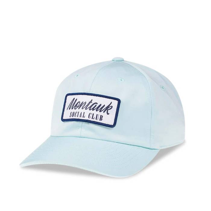 アメリカンニードル American Needle 【 Montauk Social Club Drifter Teal Snapback Hat Men Turquoise 】 クラブ Snapback スナップバック バッグ メンズ