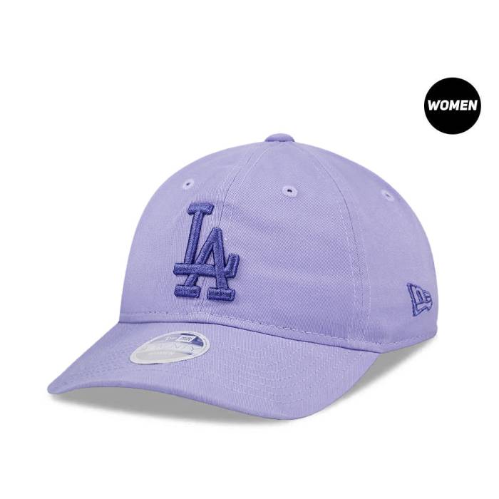 【★百貨店SALE★6/11夜夜中2時迄】ニュー内鰓 New Era 【 Los Angeles Dodgers Lavender Womens 9Twenty Strapback Hat Women Purple 】 ドジャース レディース レディース Purple 紫・パープル
