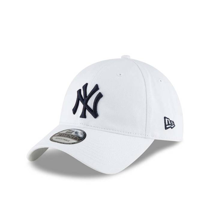 ニューエラ New Era 【 New York Yankees White Core Classic 9Twenty Strapback Hat Men White 】 ヤンキース 白色 ホワイト コア クラシック メンズ 白色 ホワイト