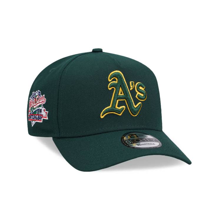 ニューエラ New Era 【 Oakland Athletics World Series 1989 Classic Edition 9Forty A Frame Snapback Hat Men Green 】 オークランド アスレチックス シリーズ クラシック Snapback スナップバック バッグ メンズ green 緑・