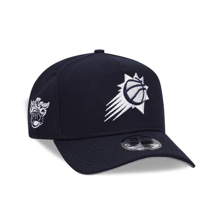 ニューエラ New Era 【 Phoenix Suns C Dub Navy 9Forty A Frame Snapback Hat Men Navy 】 フェニックス サンズ 紺色 ネイビー Snapback スナップバック バッグ メンズ 紺色 ネイビー|スニケス