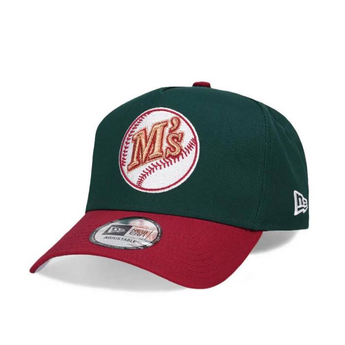 ニューエラ New Era 【 Seattle Mariners Cooperstown Two Tone 9Forty A Frame Snapback Hat Men Green 】 シアトル マリナーズ クーパーズタウン Snapback スナップバック バッグ メンズ green 緑・グリーン｜スニケス