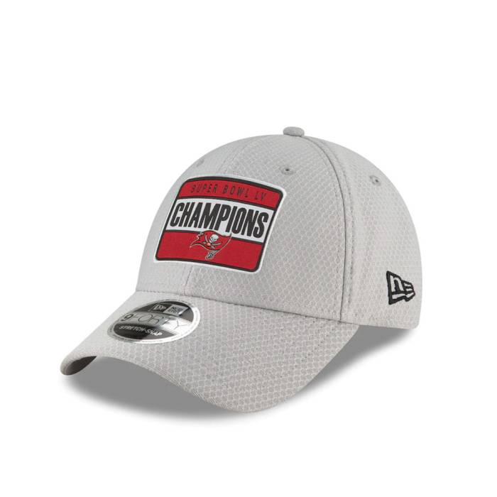 ニューエラ New Era 【 Tampa Bay Buccaneers Super Bowl Lv Parade 9Forty Stretch Snapback Hat Men Gray 】 バッカニアーズ Snapback スナップバック バッグ メンズ gray 灰色・グレー・グレイ