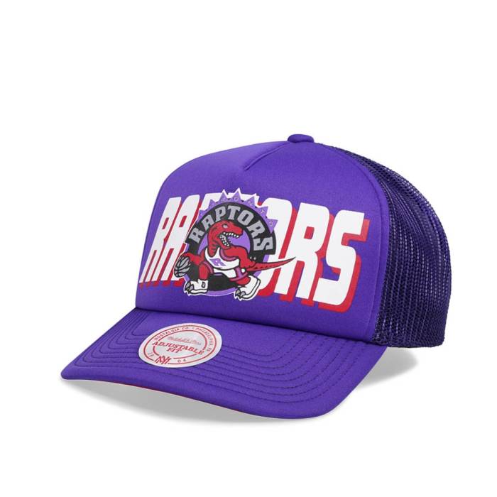 ミッチェルアンドネス Mitchell &Amp; Ness 【 Toronto Raptors Purple Billboard Trucker Snapback Hat Men Purple 】 トロント ラプターズ Purple 紫・パープル トラッカー Snapback スナップバック バッグ メンズ Purple｜スニケス
