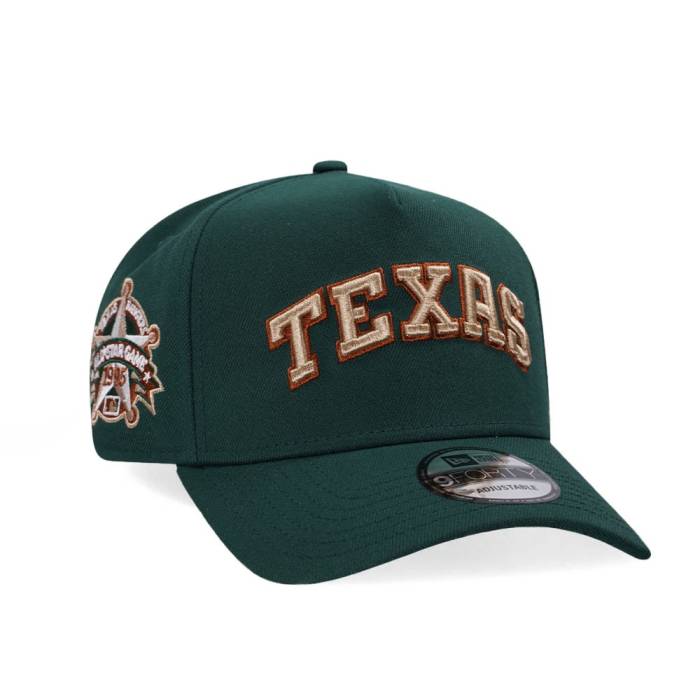 ニューエラ New Era 【 Texas Rangers All Star Game 1995 Dark Green Copper Edition 9Forty A Frame Snapback Hat Men Green 】 テキサス レンジャース Game ゲーム green 緑・グリーン 銅色 コッパー Snapback スナップバック バ｜スニケス
