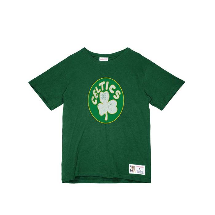 【★百貨店SALE★6/11真夜中2時迄】ミッチェルアンドネス Mitchell \u0026Amp; Ness 【 Boston Celtics Legendary Green Vintage T-Shirt Men 】 豆の町 セルティックス green 緑・緑であること vintage ビンテージ・ヴィンテージ ティーシャツ メンズ