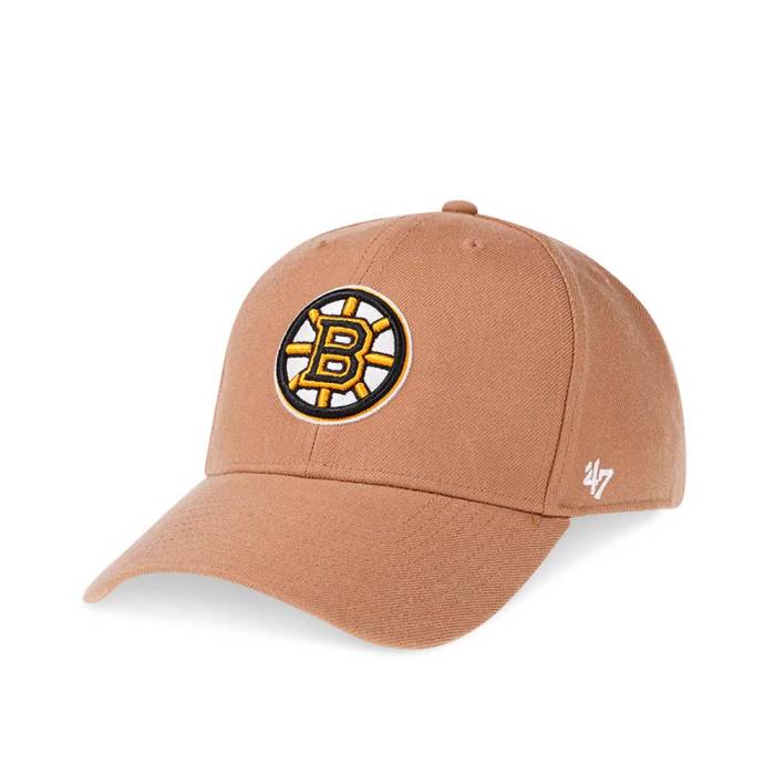 フォーティーセブンブランド 47 Brand 【 47Brand Boston Bruins Camel Classic Snapback Hat Men Beige 】 ボストン ブルーインズ camel キャメル クラシック Snapback スナップバック バッグ メンズ ベージュ