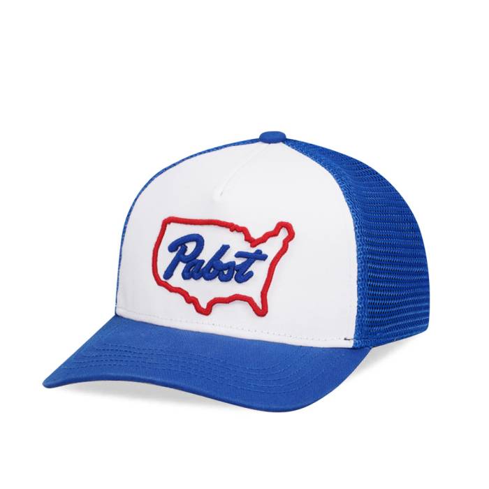 アメリカンニードル American Needle 【 Pabst State Valin Two Tone Trucker Snapback Hat Men Multicolored 】 State スケートボード トラッカー Snapback スナップバック バッグ メンズ｜スニケス 12,312円