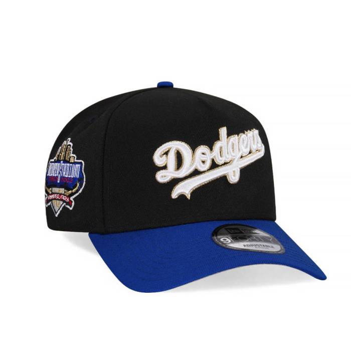 ニューエラ New Era 【 Los Angeles Dodgers 40Th Anniversary Two Tone Edition 9Forty A Frame Snapback Hat Men Black 】 ドジャース Snapback スナップバック バッグ メンズ 黒色 ブラック|スニケス