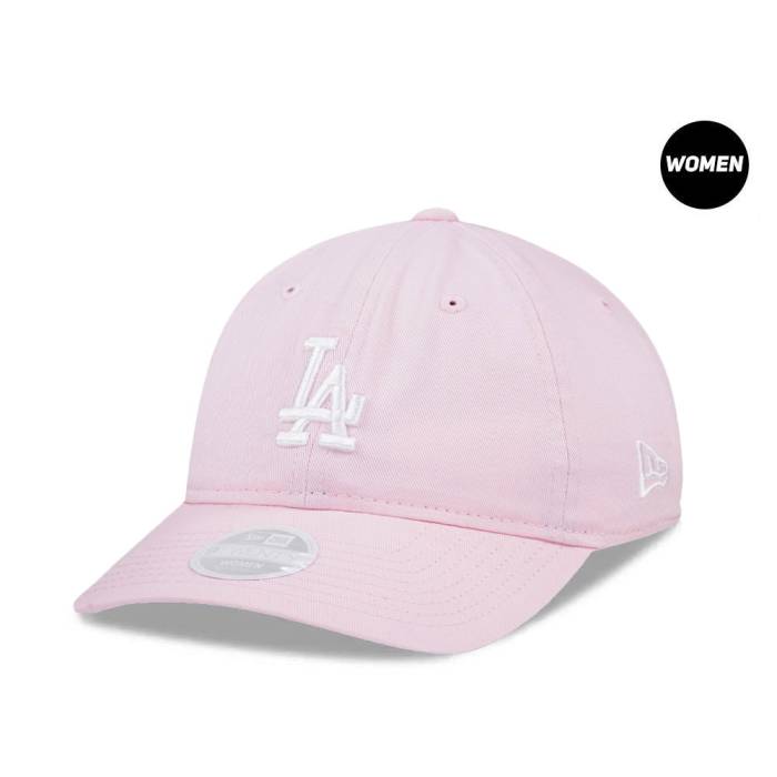 【★百貨店SALE★6/11夜夜中2時迄】ニュー内鰓 New Era 【 Los Angeles Dodgers Pink Womens 9Twenty Strapback Hat Women Pink 】 ドジャース pink サクラ色 レディース レディース pink サクラ色