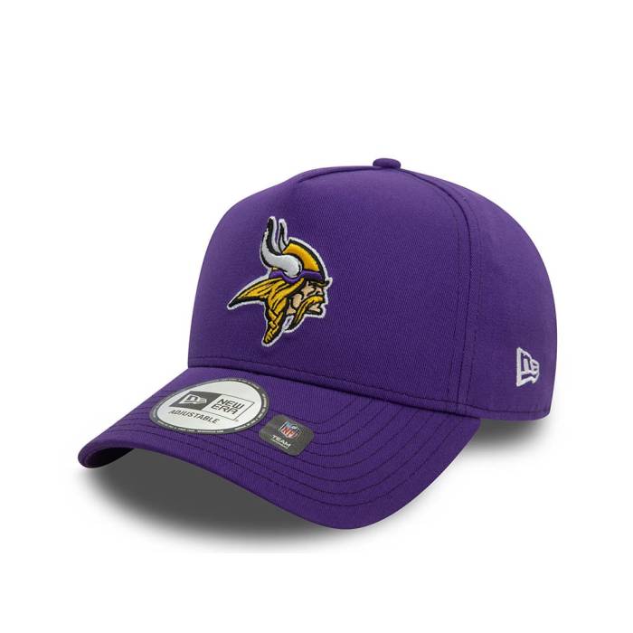 ニューエラ New Era 【 Minnesota Vikings Purple A Frame Snapback Hat Men Purple 】 ミネソタ バイキングス Purple 紫・パープル Snapback スナップバック バッグ メンズ Purple 紫・パープル