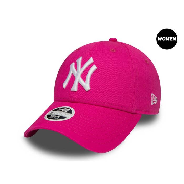 【★百貨店SALE★6/11夜夜中2時迄】ニュー内鰓 New Era 【 New York Yankees League Essential Pink Womens 9Forty Strapback Hat Women Pink 】 ヤンキース pink サクラ色 レディース レディース pink サクラ色
