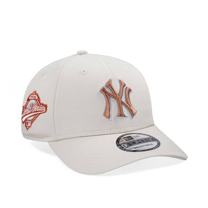 ニューエラ New Era 【 New York Yankees World Series 1996 Stone 9Forty Strapback Hat Men White 】 ヤンキース シリーズ メンズ 白色 ホワイト｜スニケス 12,870円