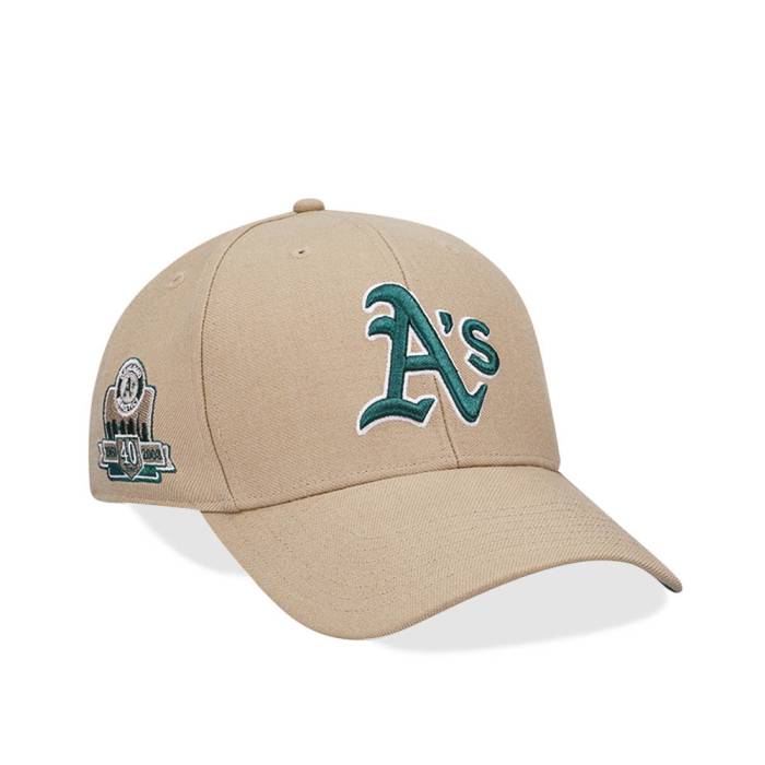 フォーティーセブンブランド 47 Brand 【 47Brand Oakland Athletics 40Th Anniversary Khaki Sure Shot Mvp Snapback Hat Men Beige 】 オークランド アスレチックス カーキ Snapback スナップバック バッグ メンズ ベージ