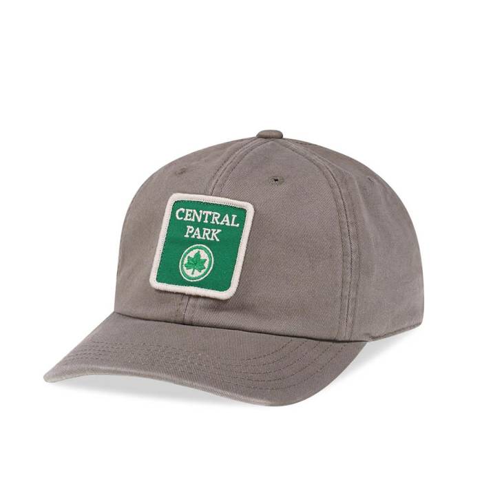 アメリカンニードル American Needle 【 Central Park Green Vintage Casual Strapback Hat Men Gray 】 パーク green 緑・グリーン vintage ビンテージ・ヴィンテージ カジュアル メンズ gray 灰色・グレー・グレイ