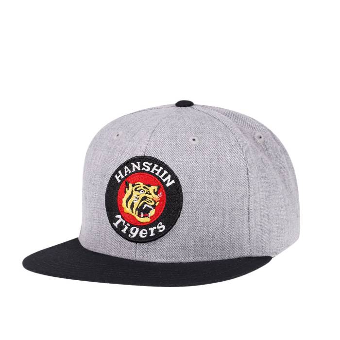 アメリカンニードル American Needle 【 Hanshin Tigers Heather 400 Series Snapback Hat Men Gray 】 タイガース heather ヘザー シリーズ Snapback スナップバック バッグ メンズ gray 灰色・グレー・グレイ