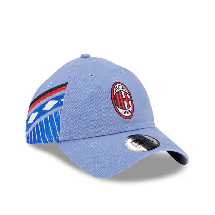 ニューエラ New Era 【 Ac Milan Casual Classic Strapback Hat Men Blue 】 カジュアル クラシック メンズ 青色 ブルー｜スニケス