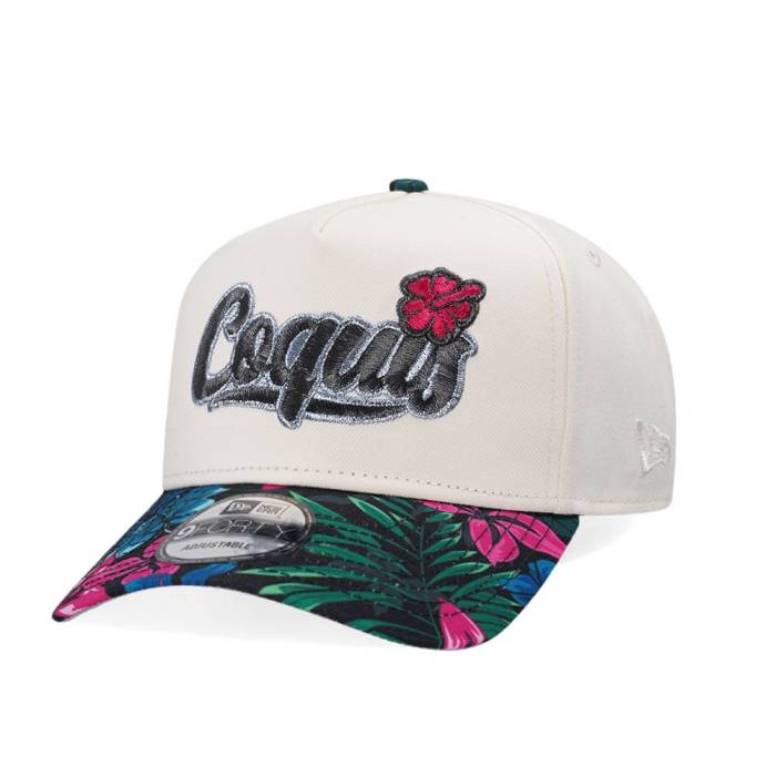 ニューエラ New Era 【 Lehigh Valley Coquis Floral Chrome Edition 9Forty A Frame Snapback Hat Men White 】 Snapback スナップバック バッグ メンズ 白色 ホワイト