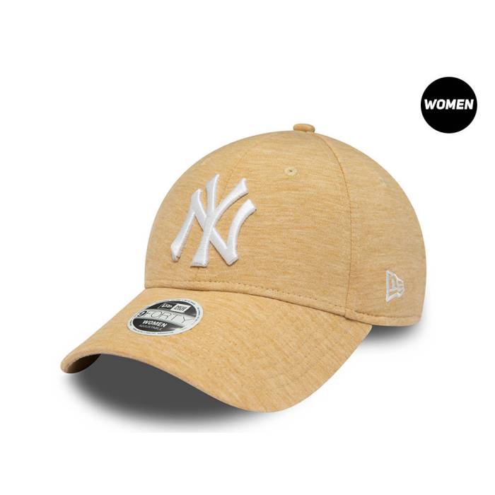 【★百貨店SALE★6/11夜夜中2時迄】ニュー内鰓 New Era 【 Los Angeles Dodgers Jersey Stone White Womens 9Forty Strapback Hat Women Beige 】 ドジャース プルオーバー 白いこと 白いこと レディース レディース ベージュ