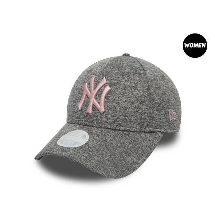【★百貨店SALE★6/11夜夜中2時迄】ニュー内鰓 New Era 【 New York Yankees Tech Jersey Gray Womens 9Forty Strapback Hat Women Gray 】 ヤンキース テック プルオーバー gray 薄墨色・薄墨色・薄墨色 レディース レディース gray 薄墨色・薄墨色・薄墨色