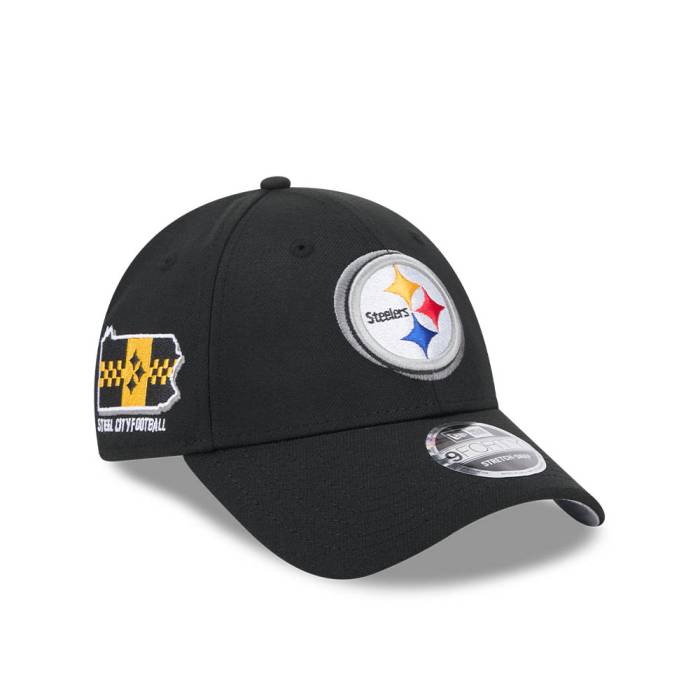 ニューエラ New Era 【 Pittsburgh Steelers Nfl24 Draft 9Forty Stretch Snapback Hat Men Black 】 ピッツバーグ スティーラーズ Snapback スナップバック バッグ メンズ 黒色 ブラック