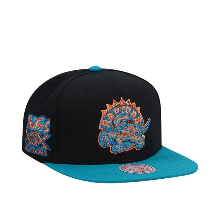 ミッチェルアンドネス Mitchell &Amp; Ness 【 Toronto Raptors 20Th Anniversary Make Cents Black Two Tone Hardwood Classic Snapback Hat Men Black 】 トロント ラプターズ 黒色 ブラック クラシック Snapback スナップバック|スニケス