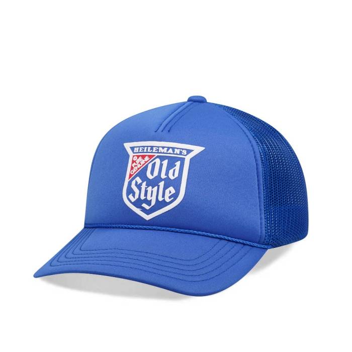 アメリカンニードル American Needle 【 Old Style Foamy Valin Blue Trucker Snapback Hat Men Blue 】 青色 ブルー トラッカー Snapback スナップバック バッグ メンズ 青色 ブルー