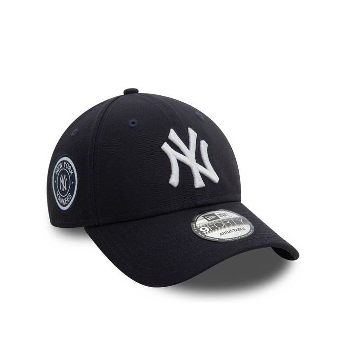 ニューエラ New Era 【 New York Yankees Navy 9Forty Strapback Hat Men Navy 】 ヤンキース 紺色 ネイビー メンズ 紺色 ネイビー｜スニケス