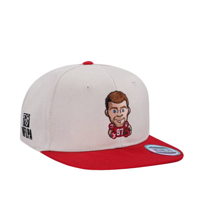 Great Branding 【 Kansas City Chiefs Kelce Emoji Two Tone Snapback Hat Men White 】 カンザス シティ チーフス Snapback スナップバック バッグ メンズ 白色 ホワイト｜スニケス