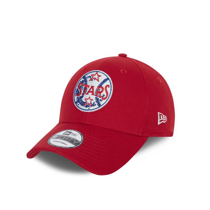 ニューエラ New Era 【 Hollywood Stars 9Forty Strapback Hat Men Red 】 スターズ メンズ Red 赤・レッド