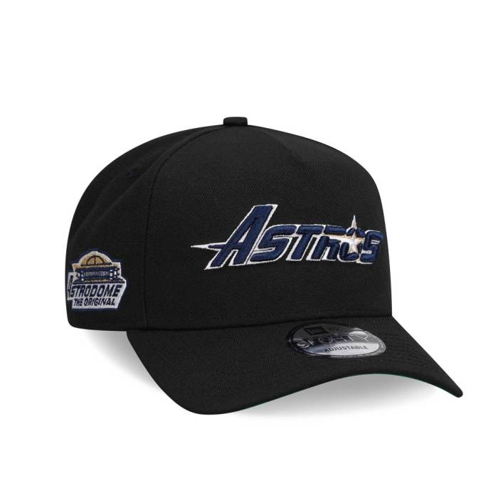 ニューエラ New Era 【 Houston Astros Astrodome Black Throwback Edition 9Forty A Frame Snapback Hat Men Black 】 ヒューストン アストロズ 黒色 ブラック Snapback スナップバック バッグ メンズ 黒色 ブラック 12,975円